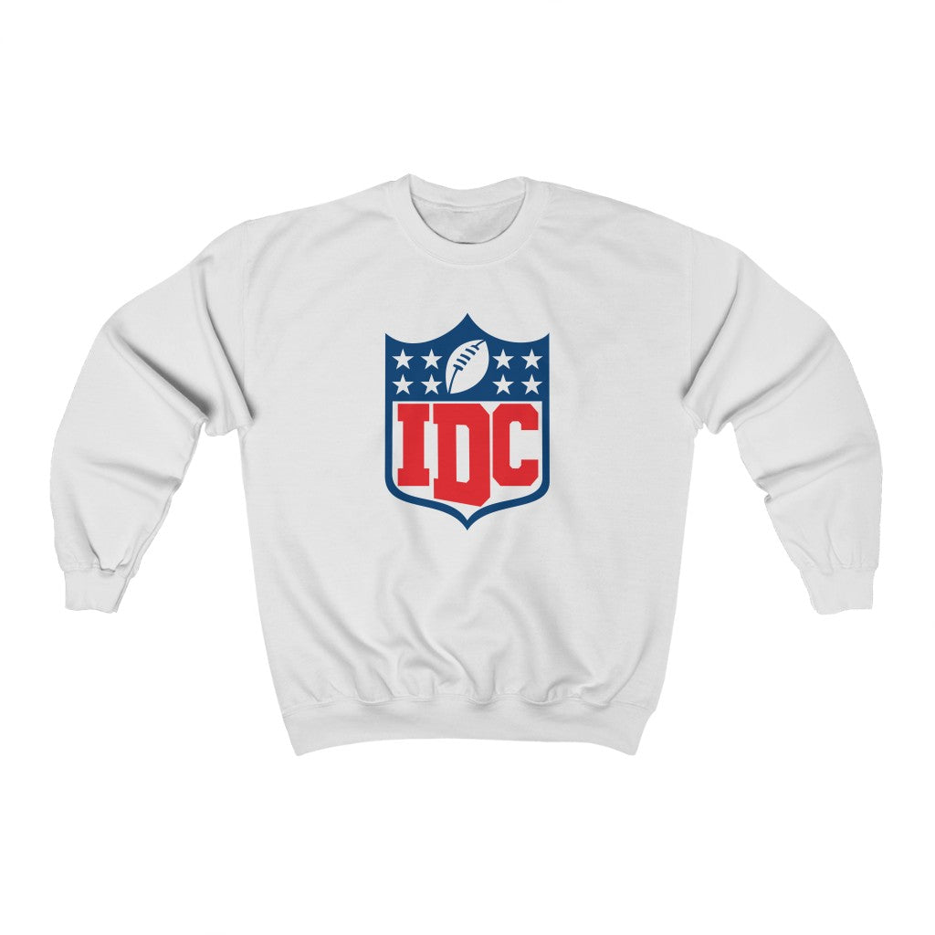 Memi Apparel IDC NFL Inspired Game Day Superbowl / Football - Unisex Sweatshirt Ash / 5XL